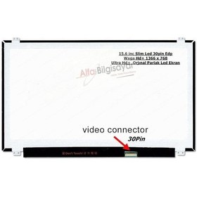 Resim Laptopyedekparca Lenovo 305-15Ihw 20596, 80Nh Uyumlu Ekran Lcd Panel 15.6 30 Pin 