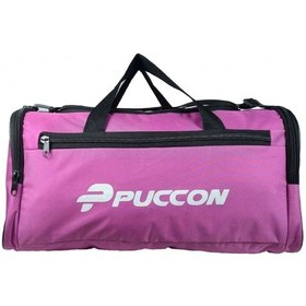 Resim Puccon Kadın Lila Tatil Seyahat Spor Çantası - El ve Omuz Askılı 