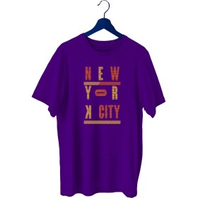 Resim Bluu Nyc Sporcu T-Shirt Bisiklet Yaka 