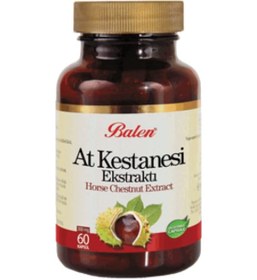 Resim Balen At Kestanesi Ekstrakt Kapsül 375 MG 60 Kapsül 