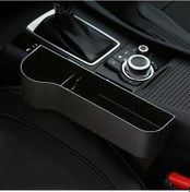 Resim Oto Araba Koltuğu Çatlak Plastik Saklama Kutusu Bardak Telefon Tutucu Moda Araba Aksesuarı Left & Right 