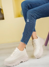 Resim Sicilia Outdoors Kadın Yüksek Taban Şık Sneaker Spor Ayakkabı 