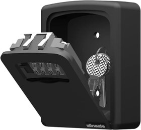 Resim İnsafe ISC801KEY Şifreli Çelik Kasa, Anahtar Kasası, Anahtar Dolabı, Siyah 