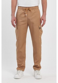 Resim Alexander Gardi Alexandergardı Beli Lastikli Erkek Kargo Pantolon E24-51204-erkk Camel 