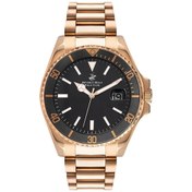 Resim Beverly Hills Polo Club BP3125X.450 Erkek Kol Saati – Rose Gold Çelik Kasa, Takvimli Quartz Mekaniz 