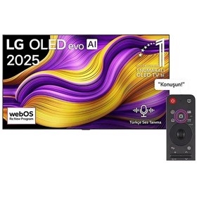 Resim LG OLED77G55LW 77" 195 Ekran 4K Smart Sihirli Kumanda Uydu Alıcılı Webos25 OLED Evo Tv 