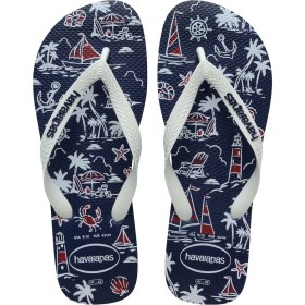 Resim Havaianas Havaıanas Top Nautical Erkek Erkek Parmak Arası Terlik 4137126-0306 