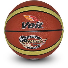 Resim Voit Impact N6 Kahverengi-Beyaz Basketbol Topu Voit