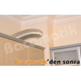 Resim Wuvera Aspiratör Baca Klapesi Çekvalfi Çekvalf Davlumbaz Klape 