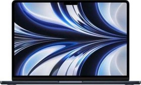 Resim MacBook Air M2 Çip 8GB 512GB SSD macOS 13' Taşınabilir Bilgisayar Gece Yarısı MLY43TU/A Apple