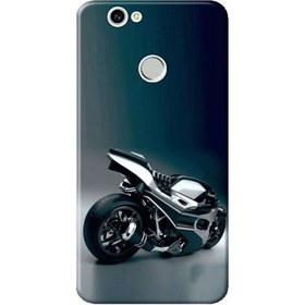 Resim Huawei Nova Kılıf Desen Baskılı Silikon Kapak Motorcycle STK:298 