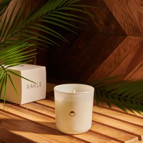 Resim Rakle Pearl White Tea Kokulu Mum - Beyaz - 175 gr 