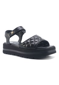 Resim Nine West ORKESSA 5FX Siyah Kadın Düz Sandalet 