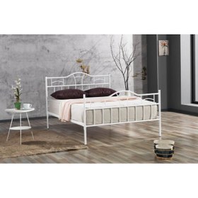 Resim Mobilya Dükkanım Bodrum Metal Karyola 140x190 ARM095 