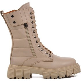 Resim Bej Kadın Bot 36871-1 Z Bej 