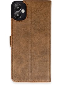 Resim NewFace Samsung Galaxy A05 Kılıf Trend S Plus Kapaklı Kılıf - Taba ZNGZR 
