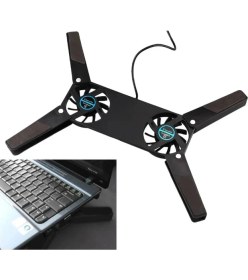 Resim VeraGlobe Buğz Katlanabilir Laptop Soğutucu 