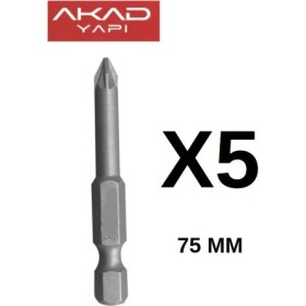 Resim Bits Uç Yıldız Pz1*75 Mм 5 Adet 