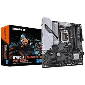 Resim Gıgabyte B760m Gamıng Plus Wıfı6 Ddr4 Hdmı-dp Pcıe 4.0 1700p Matx 