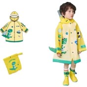 Resim China Çocuk Yağmurluk Erkek ve Kız Su Geçirmez Yağmur Pelerini Anaokulu Bebek Ilkokul Öğrencileri Için Okul Çantası ile (Yurt Dışından) 