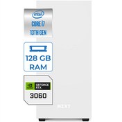 Resim Zetta H13i710 Intel Core i7 13700 128GB Ddr5 2TB + 512GB SSD 12GB RTX3060 Windows 11 Pro Masaüstü Bilgisayar H13i7103060-07 