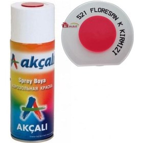 Resim Akçalı Sprey Boya 400 ML 521 Florasan Koyu Kırmızı 