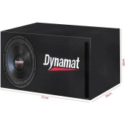 Resim Dynamat RK-320 Oto Bass Subwoofer Kabinli 20CM 800 Watt 