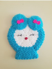 Resim Banyo Bebek Pompon Kız El Örmesi Lifi 