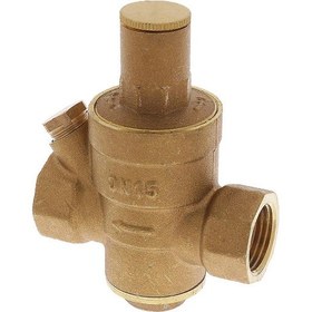 Resim Dn15 1/2" Su Basınç Regülatör Vanası Kurşunsuz Su Basınç Düşürücü 