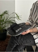 Resim shop Unisex Anatomik Kaydırmaz Taban Banyo Havuz Wc Günlük Terlik Brn 