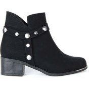 Resim moda ayakkabım Moda Ayakkabı 3854 Kadın Topuklu Bot Ayakkabı 