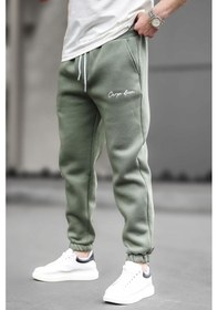 Resim Madmext Haki Basic Regular Fit Eşofman 6521-haki Haki 