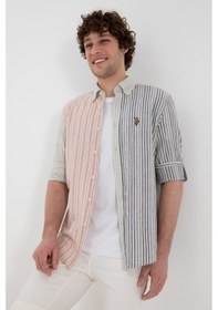 Resim U.s. Polo Assn. Erkek Açık Mavi Gömlek Desenli 50299806-vr003 Acık Mavı Açık Mavi 