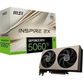Resim MSI GeForce RTX 5060TI 16GB INSPIRE 2X 16GB GDDR7 128Bit DX12 Gaming (Oyuncu) Ekran Kartı 