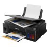 Resim CANON PIXMA G2410, Renkli, Mürekkep Tanklı, Yazıcı, Tarayıcı, Fotokopi +1 Şişe Siyah Mürekkep Hediye 