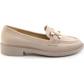 Resim Bej Kadın Loafer Ayakkabı K01216100009 Bej 