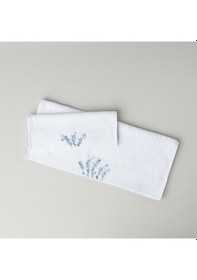 Resim Linens Lunel Bambu 50x85 Cm Yüz Havlusu Beyaz Beyaz 