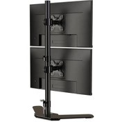 Resim Ergoflex Ef73 Steel Design 2-8 Kg Çift Ekran Asansörlü 13"-27" Desktop Monitör Standı 