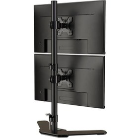 Resim Ergoflex Ef73 Steel Design 2-8 Kg Çift Ekran Asansörlü 13"-27" Desktop Monitör Standı 