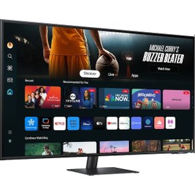 Resim Samsung M7 M70D LS43DM702UUXUF 43" 4 MS 60 Hz HDR10 4K UHD VA Akıllı Monitör 
