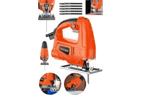Resim Steiner Alman 4000 W Sjs Metal Şanzuman 6 Kademe Devirli Bakır Sargili Dekupaj Testere Makinesi 5 Uç 