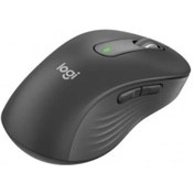 Resim AyrStore Logitech M650 L 910-006236 SIGNATURE KABLOSUZ Usb Nano Alıcılı SAĞ EL BÜYÜK BOYUTLU Siyah Mouse 