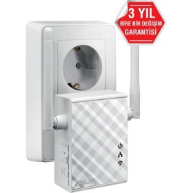 Resim Kaia Life Asus RP-N12, N300, 300MBPS, 2.4ghz Wps Butonu, 1port Megabit Lan, Menzil Genişletici 