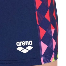 Resim Arena Carnival Swim Short Erkek Çocuk Mavi Mayo 