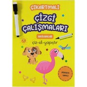 Resim Civil Books Çizgi Alıştırmaları Hayvanlar 