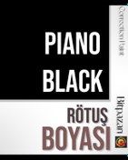 Resim Parlak Siyah - Beyaz Eşya Rötuş Boyası 25ml 