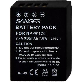 Resim Sanger NP-W126 Batarya 