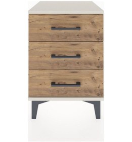 Resim Hyperion Komodin 3 Çekmeceli 44x44x64 Aytaşı-çam Aytaşı 