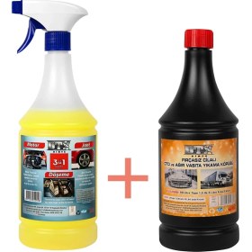 Resim Dtx Kimya Döşeme Jant ve Motor Temizleme Sıvısı 1 Lt + Oto, Motor Yıkama Sıvısı 1 Lt %50 Indirim 
