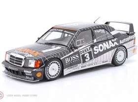 Resim 1:18 WERK83 1992 Mercedes Benz 190E 2.5-16 EVO II #3 DTM Champion Klaus Ludwig Collector Box 